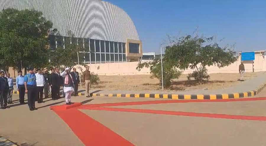 दो दिवसीय दौरे पर जैसलमेर पहुंचे राज्यपाल हरिभाऊ बागडे