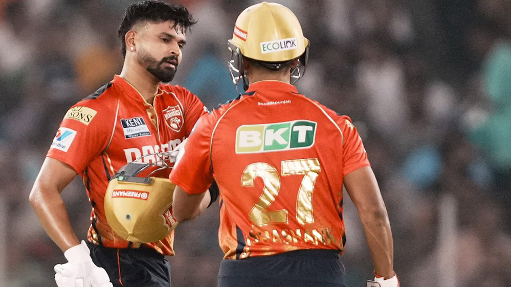 पंजाब की रोमांचक मैच में जीत श्रेयस ने खेली कप्तानी