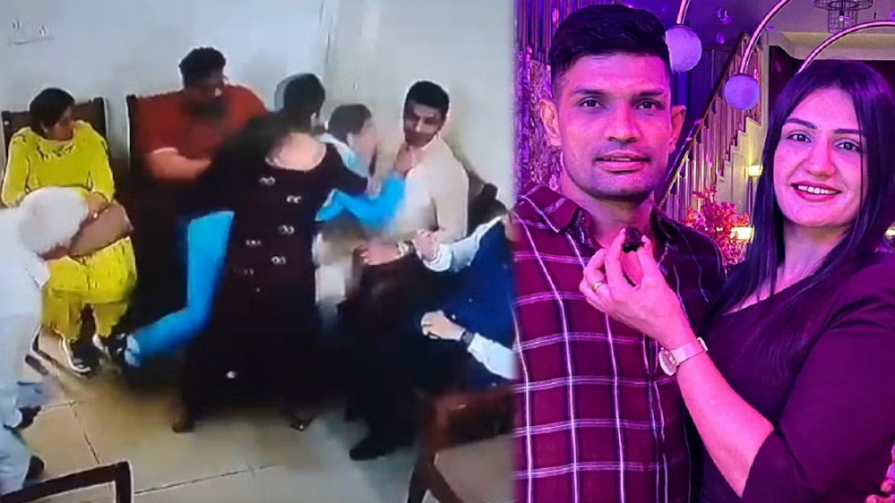 पूर्व वर्ल्ड चैंपियन बॉक्सर स्वीटी बूरा और पति दीपक हुड्डा