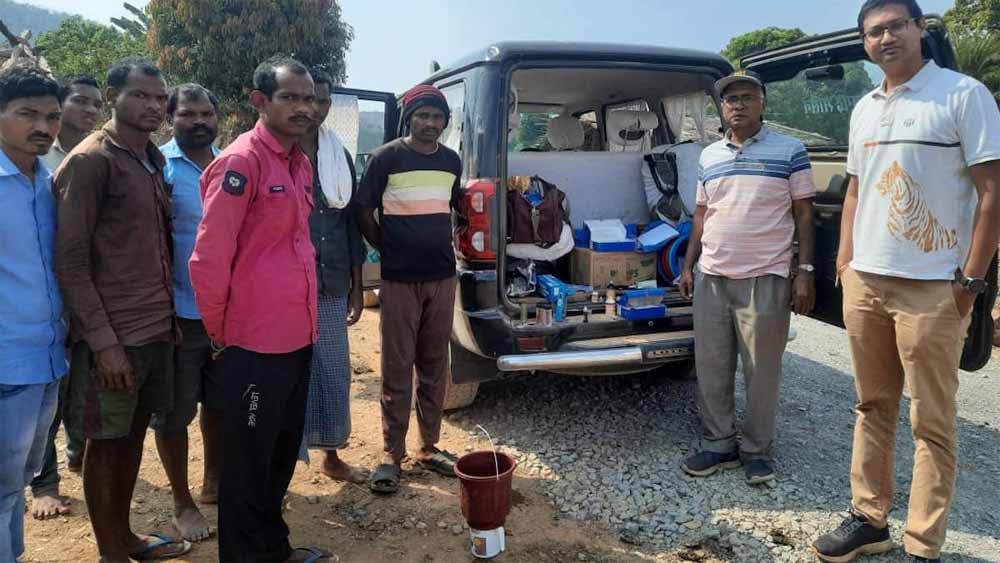 फ्लोरोसिस के शिकार होने के बाद भी ग्रामीण नहीं कर