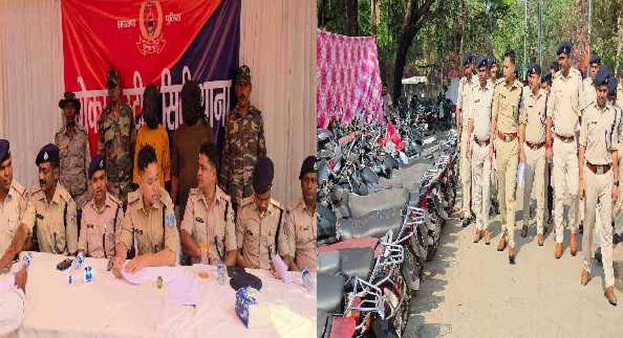 बोकारो पुलिस को मिली बड़ी कामयाबी, चोरी के 45 मोटरसाइकिल सहित 2 आरोपी गिरफ्तार 6 बोकारो पुलिस को मिली बड़ी कामयाबी चोरी के 45 मोटरसाइकिल