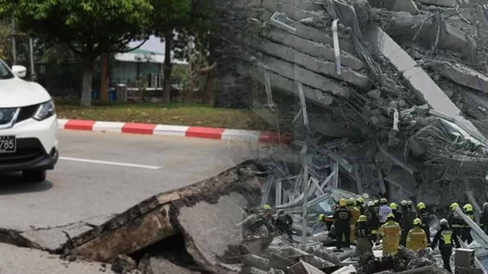 भूकंप के तेज झटकों से सहमा म्यांमार अब तक 1000