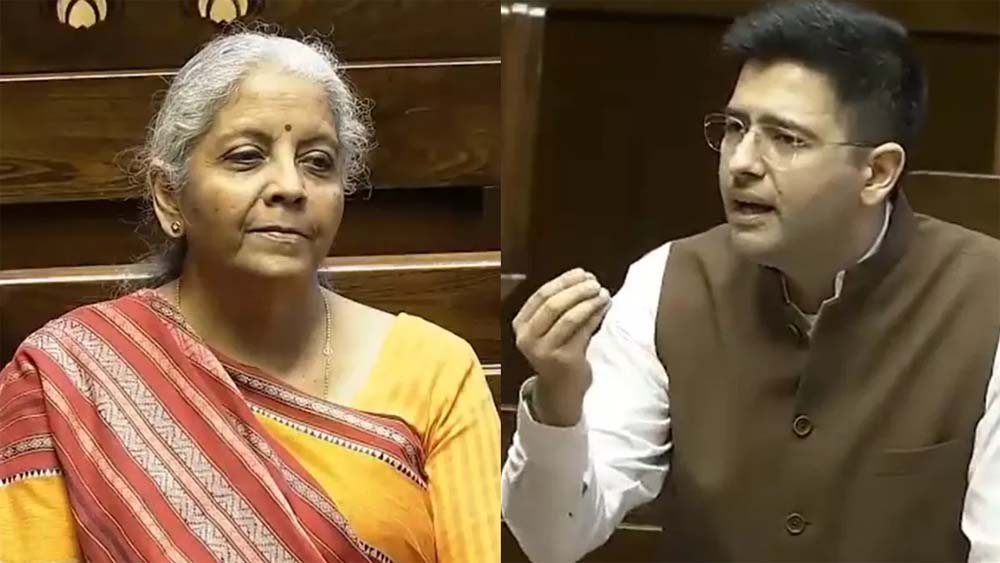 राघव चड्ढा ने भारत की कर प्रणाली पर गंभीर सवाल