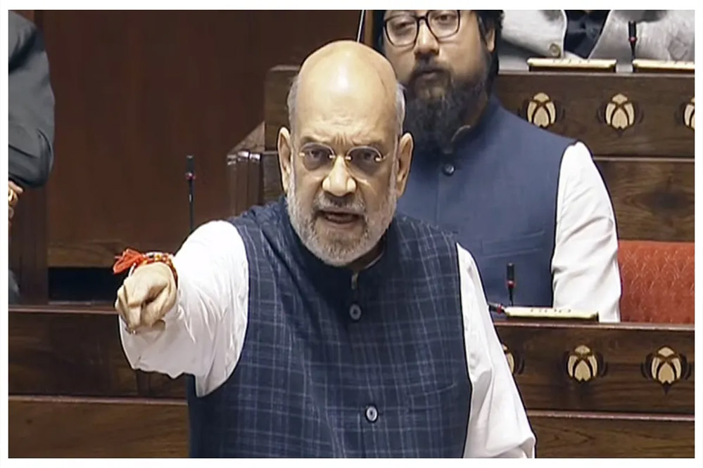राज्यसभा में बोले अमित शाह