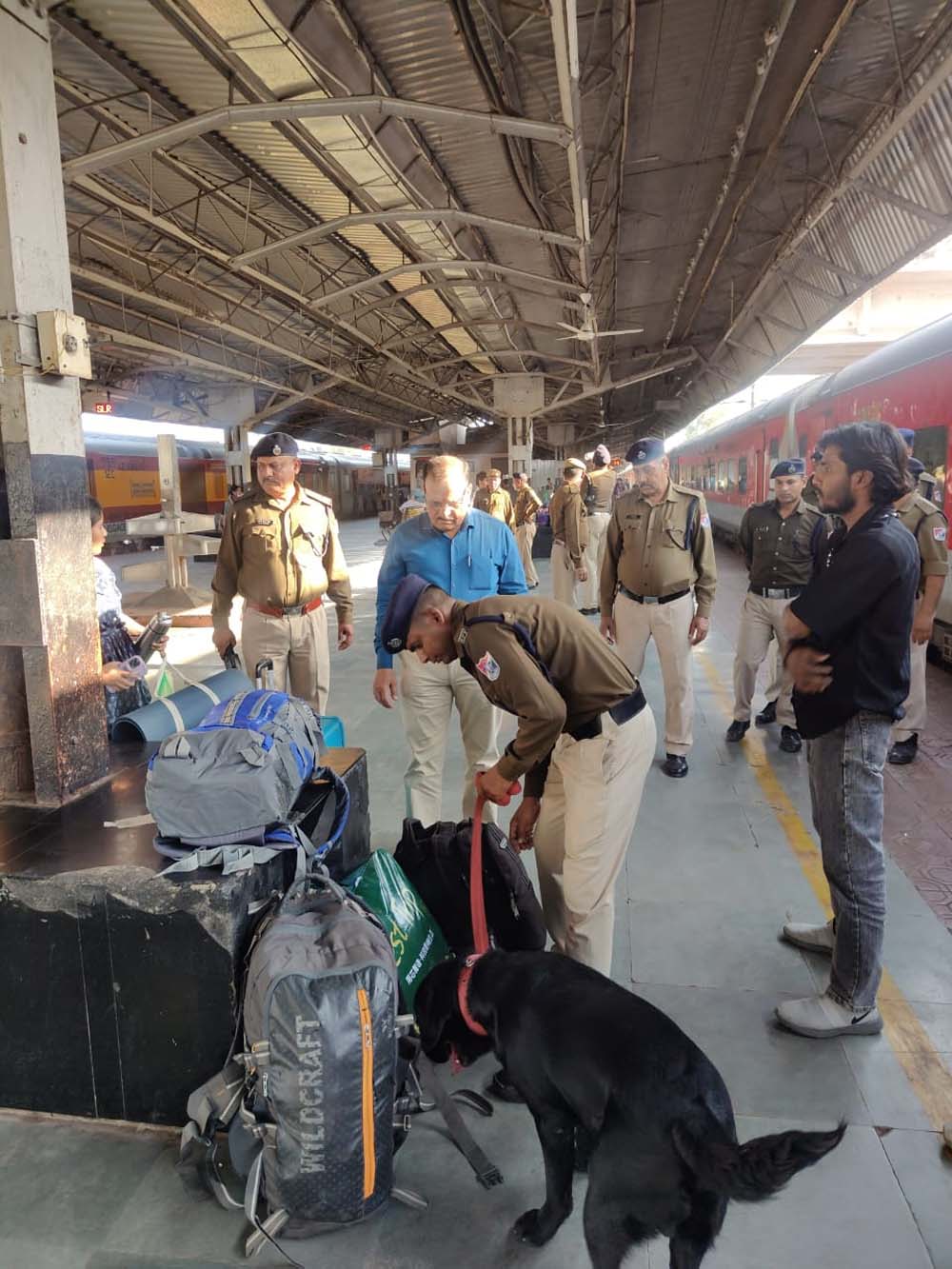 होली के अवसर पर रेलवे स्टेशनों पर सुरक्षा व्यवस्था बढ़ाई 6 होली के अवसर पर रेलवे स्टेशनों पर सुरक्षा व्यवस्था बढ़ाई