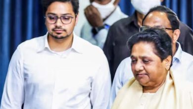 BSP प्रमुख मायावती ने भतीजे आकाश आनंद को पार्टी से