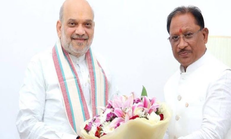 CM साय ने गृह मंत्री शाह को अवगत कराया कि नक्सलवाद अब अपने आखिरी पड़ाव पर, सरकार इसे पूरी तरह खत्म करने के लिए निर्णायक कदम उठा रही 1 CM साय ने गृह मंत्री शाह को अवगत कराया कि