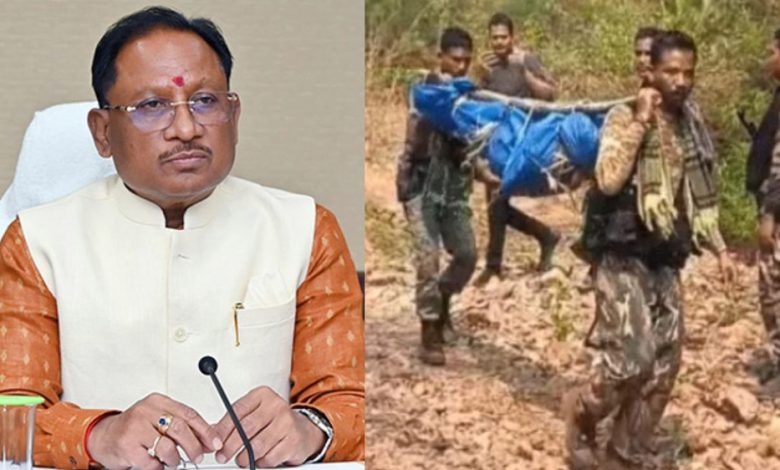 CM साय ने जवानों की बहादुरी को सराहा, कहा- नक्सलवाद से मुक्त होने की दिशा में तेजी से आगे बढ़ रहा छत्तीसगढ़ 1 CM साय ने जवानों की बहादुरी को सराहा कहा नक्सलवाद