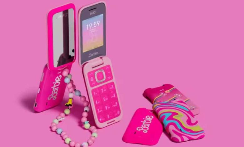 HMD ने लॉन्च किया Barbie कीपैड फोन 1 HMD ने लॉन्x200dच किया Barbie कीपैड फोन
