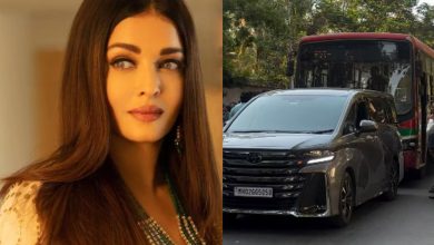 अभिनेत्री ऐश्वर्या राय की कार का हुआ एक्सीडेंट बस ने