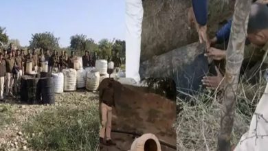 अशोकनगर में पकड़ी 7 लाख से ज्यादा की अवैध शराब