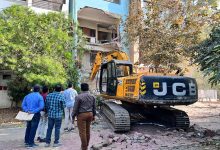 इंदौर के धार कोठी क्षेत्र में नगर निगम ने गुरुवार