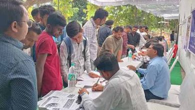 एक दिवसीय रोजगार सहायता शिविर का आयोजन मुख्य अतिथि ने