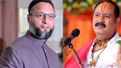 ओवैसी के बयान पर पंडित मिश्रा का पलटवार बोले ‘ये