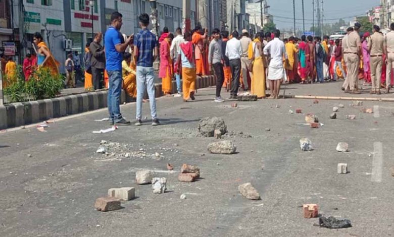 कुरुक्षेत्र में 1000 कुंडीय महायज्ञ के दौरान बड़ा हंगामा एक