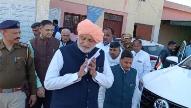 कृषि मंत्री श्याम सिंह राणा ने इंद्री अनाज मंडी का