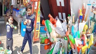 कैथल में रंगों के त्योहार होली का खुमार बाजारों में