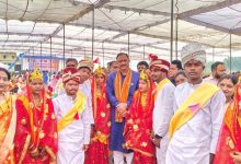 चिरमिरी में मुख्यमंत्री कन्या विवाह योजना के तहत 138 जोड़ों
