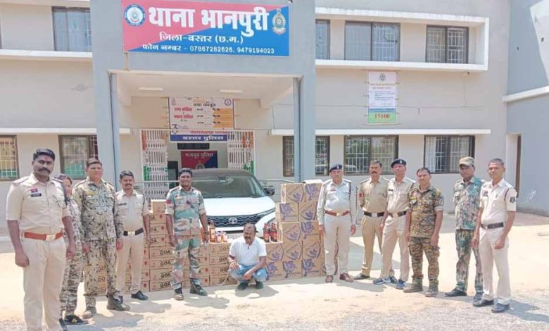 जगदलपुर ढाबा में अवैध शराब की बिक्री करने वाले को पुलिस ने किया गिरफ्तार 1 जगदलपुर ढाबा में अवैध शराब की बिक्री करने वाले को