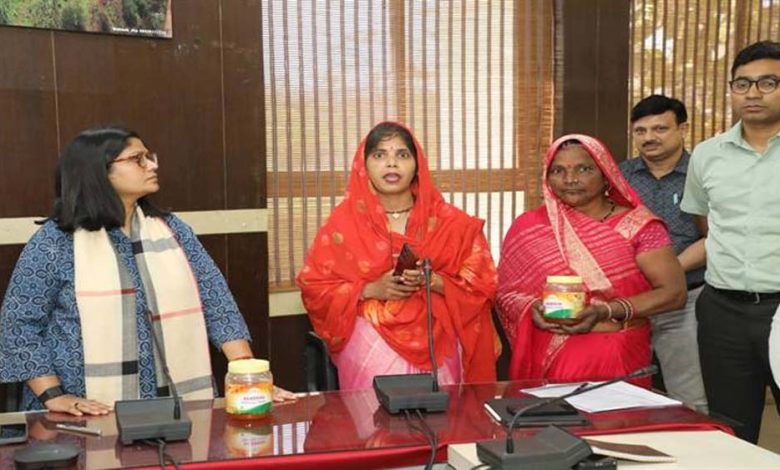 जिले की ग्राम पंचायत उदयपुरा, जखारा एवं इकहरा की महिलाओं ने मधुमक्खी पालन को बनाया अपना रोजगार 1 जिले की ग्राम पंचायत उदयपुरा जखारा एवं इकहरा की महिलाओं