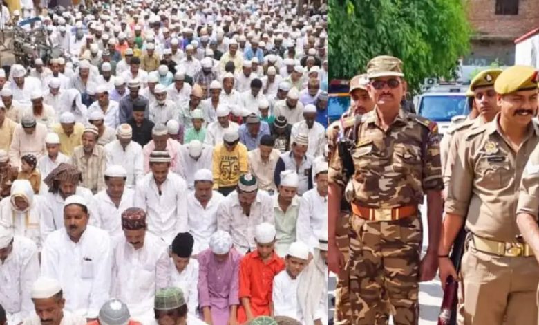 जुमे की नमाज पर UP में अलर्ट,लखनऊ, संभल, अलीगढ़... शहर-शहर फ्लैग मार्च, ड्रोन से निगरानी... 1 जुमे की नमाज पर UP में अलर्टलखनऊ संभल अलीगढ़ शहर शहर