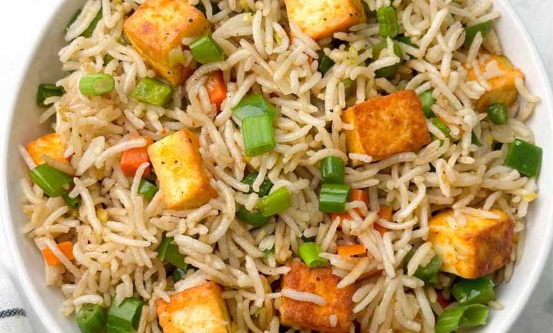 झटपट बनाये पनीर फ्राइड राइस