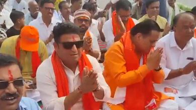 टोंक में हिंदू नववर्ष पर हनुमान चालीसा का पाठ