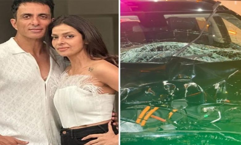 नागपुर हाइवे पर सोनू सूद की पत्नी का हुआ भीषण