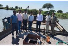 नीमच में खनिज विभाग की कार्रवाई चार फाइटर मशीन चार