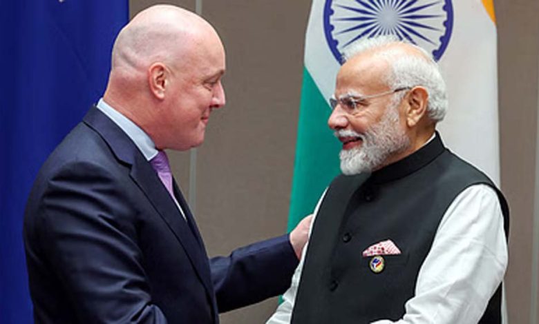 न्यूजीलैंड के प्रधानमंत्री पांच दिवसीय भारत दौरे पर पहुंचे, रायसीना डायलॉग के उद्घाटन सत्र में होंगे मुख्य अतिथि 1 न्यूजीलैंड के प्रधानमंत्री पांच दिवसीय भारत दौरे पर पहुंचे रायसीना