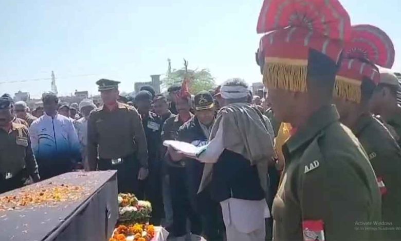 पानीपत जिले के एक सैनिक का निधन इन दिनों पश्चिम
