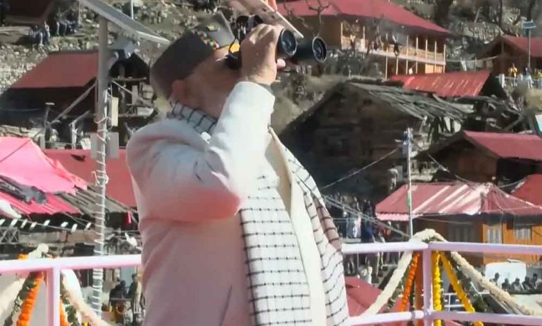 पीएम मोदी को उत्तराखंड के उत्तरकाशी पहुंचे, कहा- 60-70 साल रहे खाली, अब पर्यटन भी होगा 1 पीएम मोदी को उत्तराखंड के उत्तरकाशी पहुंचे कहा 60 70 साल