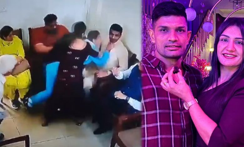 पूर्व वर्ल्ड चैंपियन बॉक्सर स्वीटी बूरा और पति दीपक हुड्डा