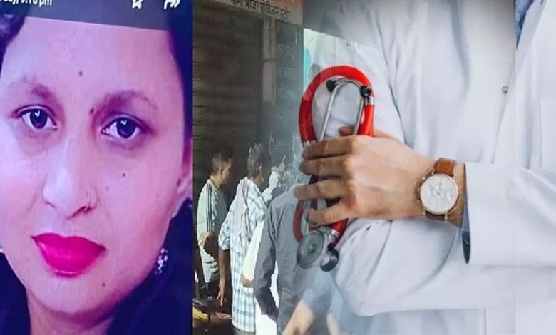 फरीदाबाद शहर के विष्णु कॉलोनी में दिनदहाड़े महिला डॉक्टर की