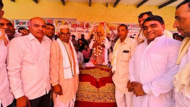 मंत्री जवाहर सिंह बेढ़म ने आयोजित हुए होली मिलन समारोह