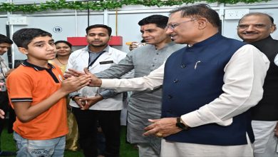 मुख्यमंत्री विष्णु देव साय ने किया मनोविकास केंद्र का अवलोकन