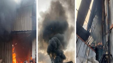 राजधानी भोपाल के इंडस्ट्रीयल एरिया में भीषण आग एक फैक्ट्री