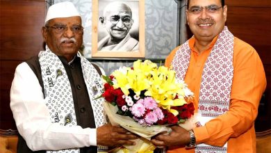 राज्यपाल बागडे से मुख्यमंत्री श्री शर्मा ने की मुलाकात राज्य