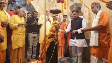 विक्रम नववर्ष पर उप मुख्यमंत्री राजेन्द्र शुक्ल ने पचमठा धाम