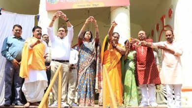 विक्रमोत्सव 2025 झाबुआ में सूर्य उपासना कार्यक्रम में मंत्री भूरिया