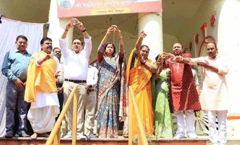 विक्रमोत्सव 2025 झाबुआ में सूर्य उपासना कार्यक्रम में मंत्री भूरिया