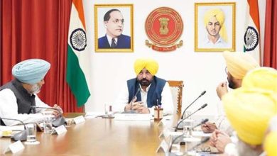 सीएम भगवंत मान केबिनेट के साथ अहम मीटिंग की राज्य