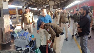 होली के अवसर पर रेलवे स्टेशनों पर सुरक्षा व्यवस्था बढ़ाई