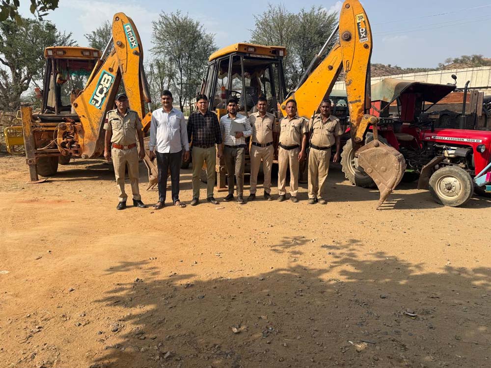 अवैध खनन गतिविधियों के खिलाफ गत सप्ताह में 314 कार्रवाई