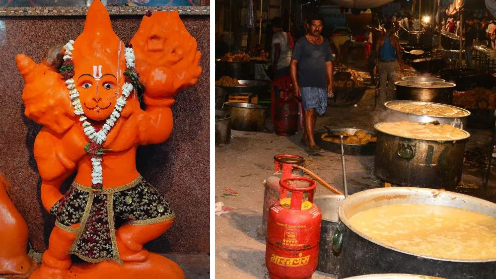 उज्जैन में हनुमान जनमोत्स्व के भंडारे में 10हजार लोग पहुंचे