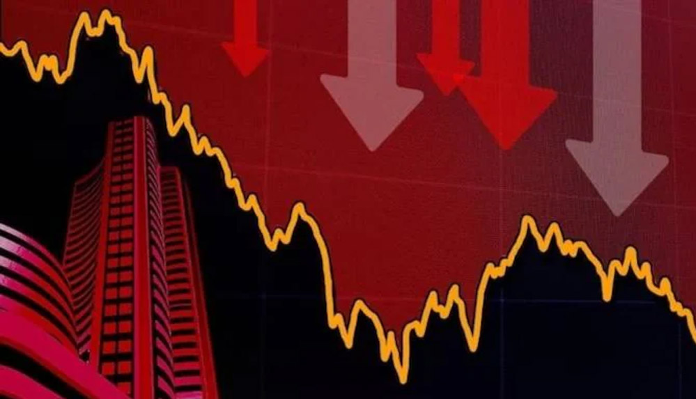 खुलते ही Sensex 3000 अंक लुढ़का टाटा रिलायंस धड़ाम