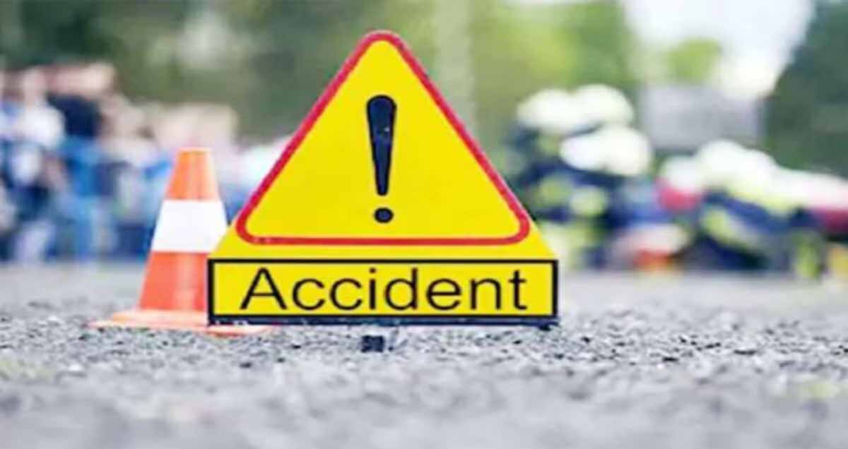 जमवारामढ़ क्षेत्र में खाटू श्याम जा रहे एक परिवार के