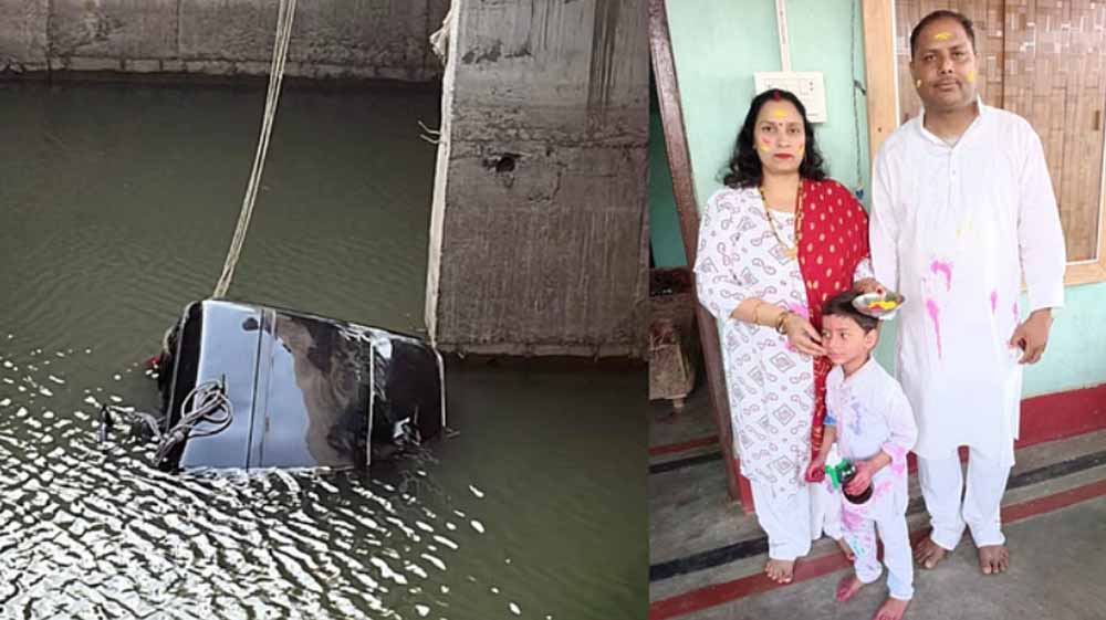 नहर में गिरी स्कॉर्पियो, परिवार के चार की मौत 6 नहर में गिरी स्कॉर्पियो परिवार के चार की मौत