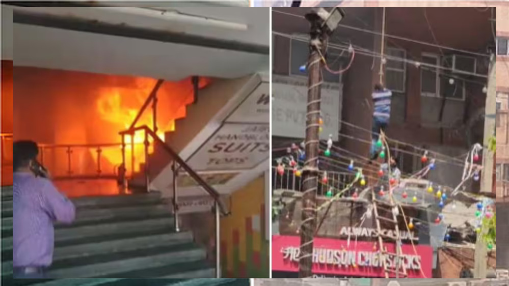 नोएडा के सेक्टर 18 में शॉपिंग कॉम्प्लेक्स में लगी भीषण आग, कई लोग फंसे 6 नोएडा के सेक्टर 18 में शॉपिंग कॉम्प्लेक्स में लगी भीषण