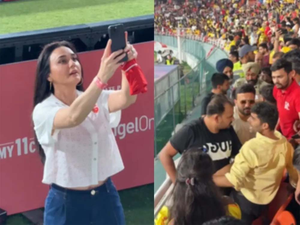 पंजाब किंग्स की को ओनर प्रीति जिंटा ने क्रिकेट फैंस की